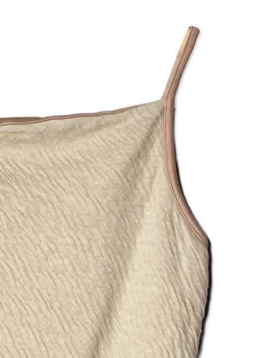 Hi-Soft Double Face, Fabric padded Camisole, #841-845, SAND KHAKI