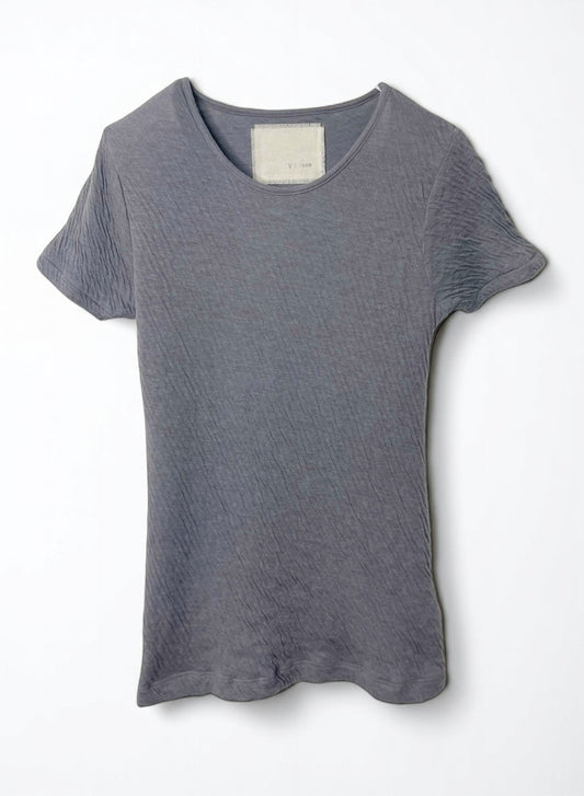 Hi-Soft Double Face, SS Crew Top, #841-846, CHARCOAL