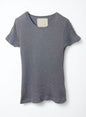 Hi-Soft Double Face, SS Crew Top, #841-846, CHARCOAL