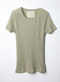 Hi-Soft Double Face, SS Crew Top, #841-846, SAND KHAKI