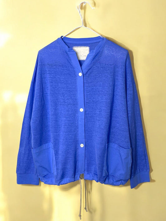 Hemp Jersey, Summer JK, Hemp 100%, #841-852, BLUE, One Size Fits All