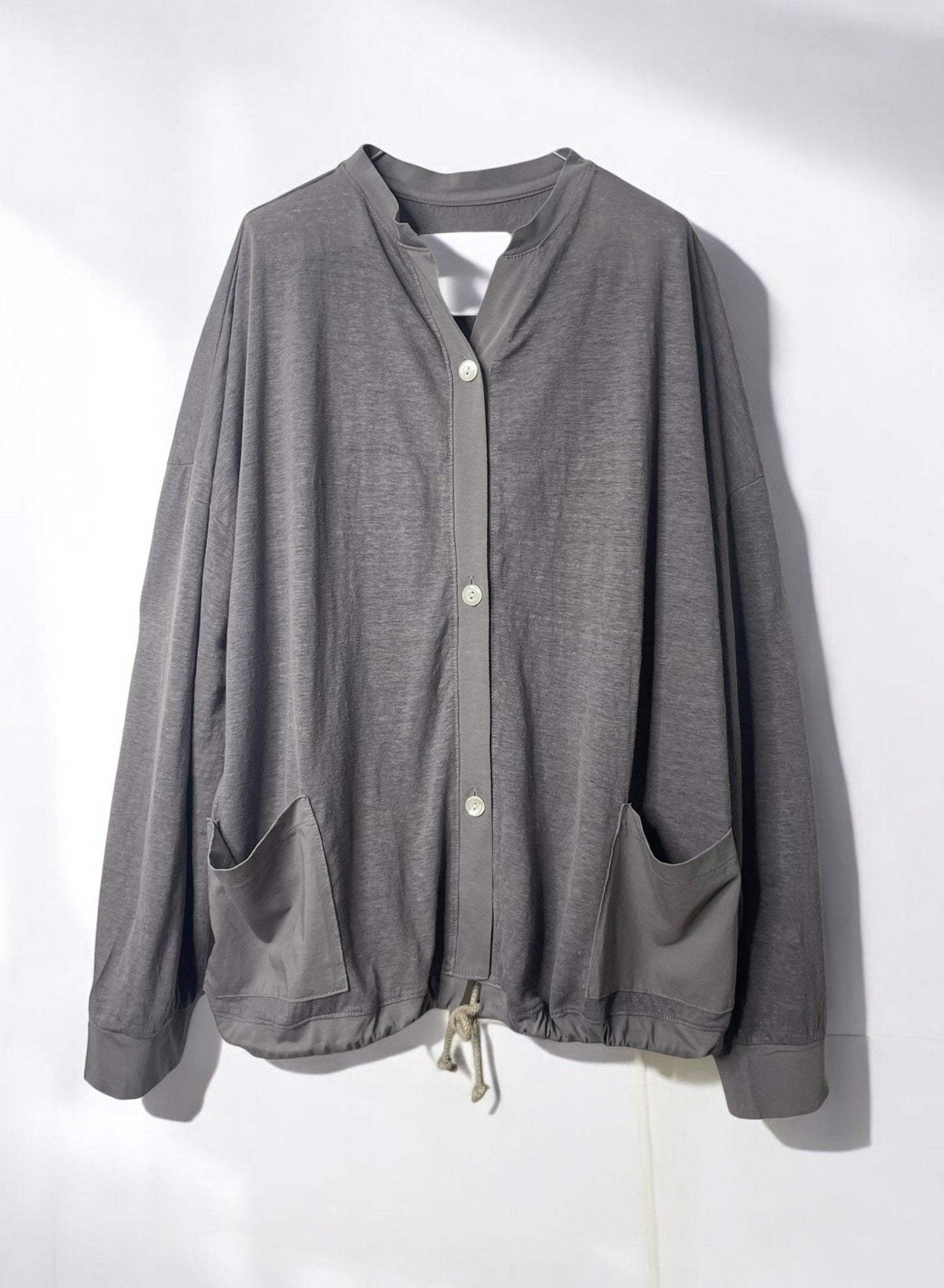 Hemp Jersey, Summer JK, Hemp 100%, #841-852, CHARCOAL, One Size Fits All