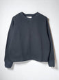 Cotton Fleece, LS Crew Sweat shirts, #841-855, 100%cotton, BLACK
