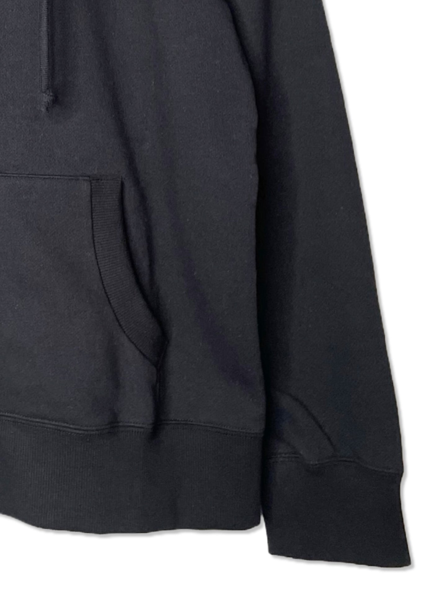 Cotton Fleece, LS Zip Hoodie, #841-856, 100%cotton, BLACK