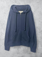 Cotton Fleece, LS Zip Hoodie, #841-856, 100%cotton, NAVY