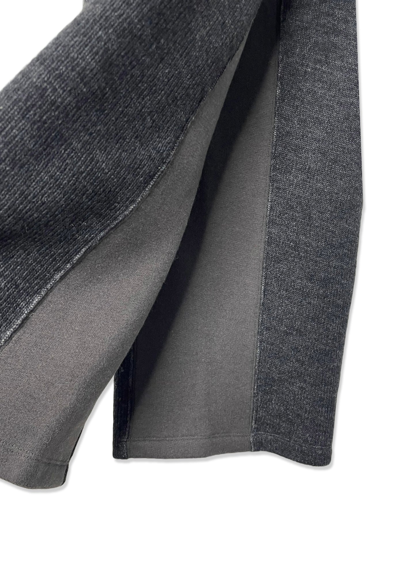 WOOL DBL FACE, 41%Cotton 38%Wool 21%Nylon, #842-868, PANTS, CHARCOAL, OS