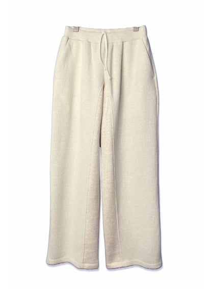 WOOL DBL FACE, 41%Cotton 38%Wool 21%Nylon, #842-868, PANTS, WHITE, OS