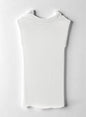 CASHMERE SILK JERSEY, 86%tencel 5%silk 4%cashmere, #842-869, BODY TUBE, WHITE