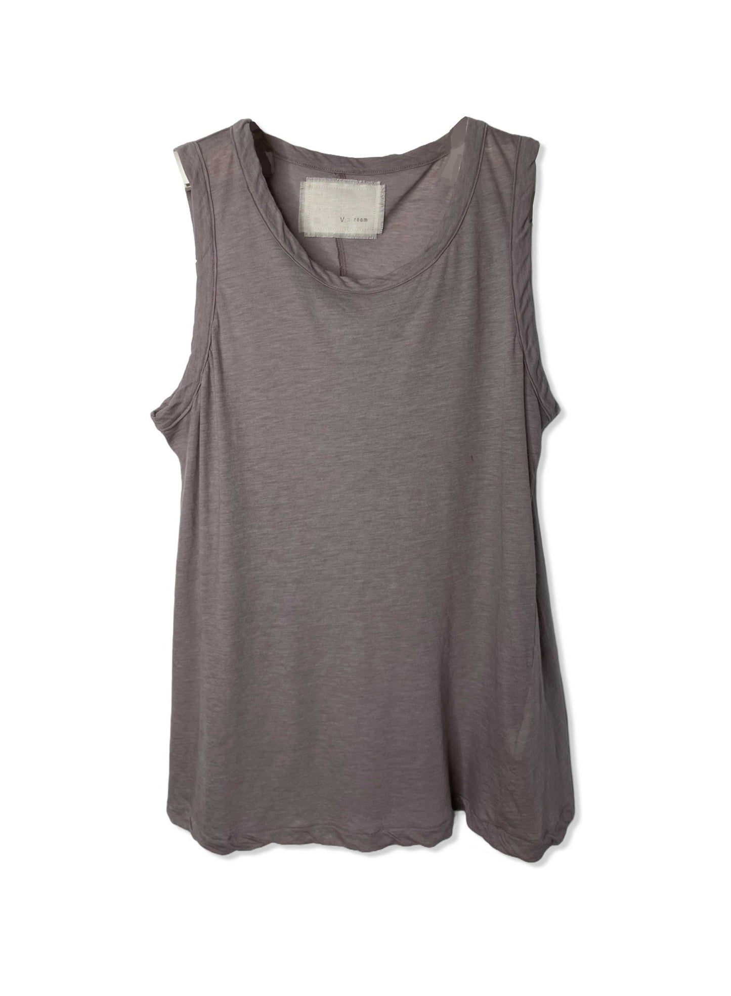 Hi-Soft Jersey, 851-380RE, Tank top, 55%cotton 45%nylon, CHARCOAL