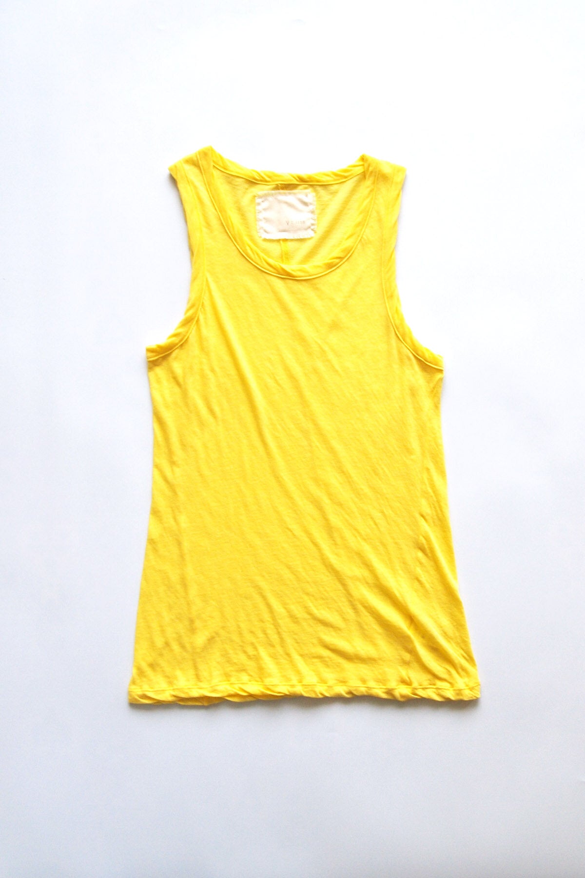 Hi-Soft Jersey, Tank top, BANANA,  #851-380RE