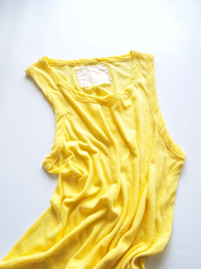 Hi-Soft Jersey, Tank top, BANANA,  #851-380RE