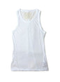 Hi-Soft Jersey, 851-380RE, Tank top, 55%cotton 45%nylon, WHITE