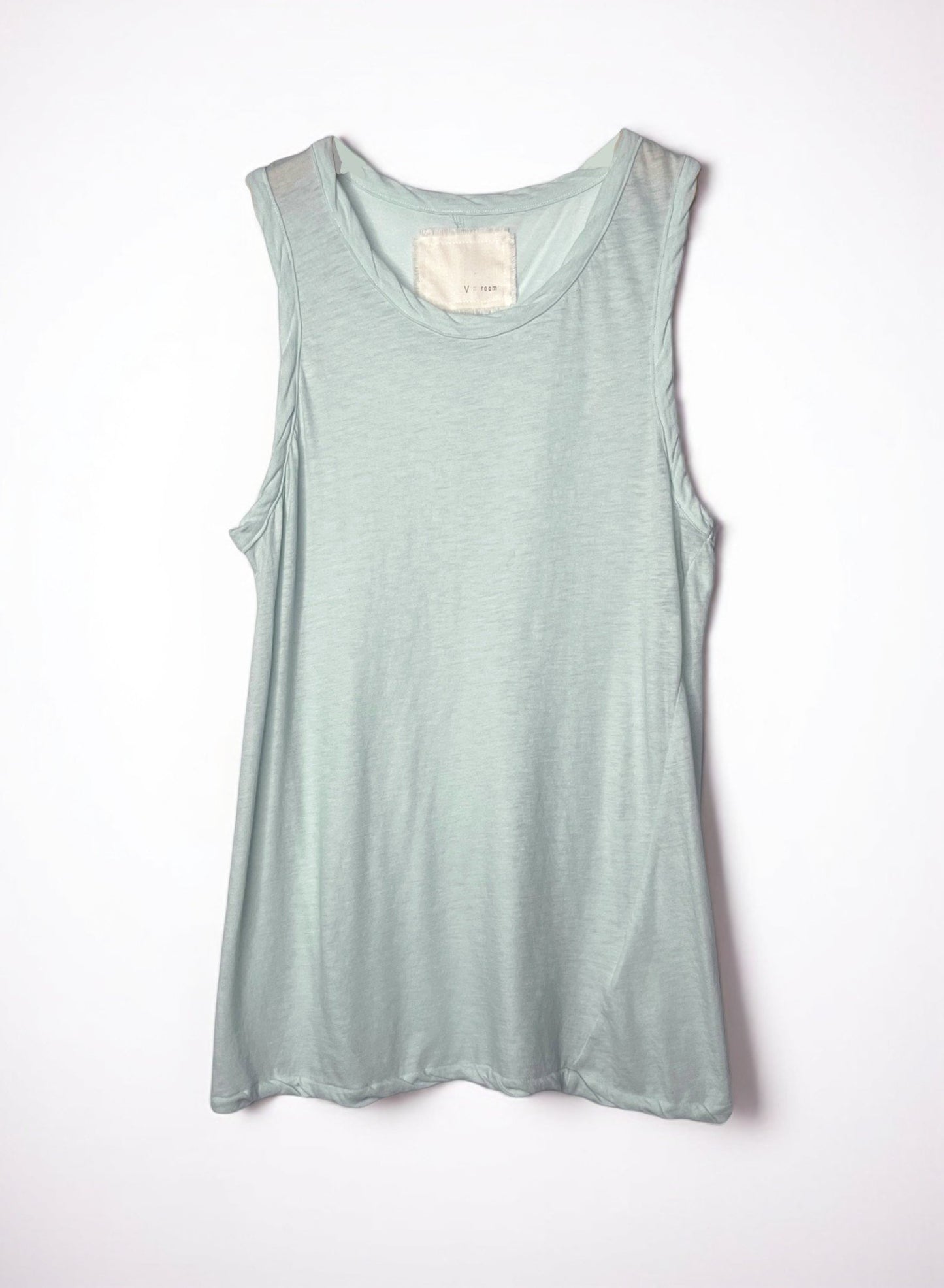 Hi-Soft Jersey, 851-380RE, Tank top, 55%cotton 45%nylon, DUST MINT