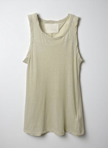 Hi-Soft Jersey, 851-380RE, Tank top, 55%cotton 45%nylon, SAND KHAKI