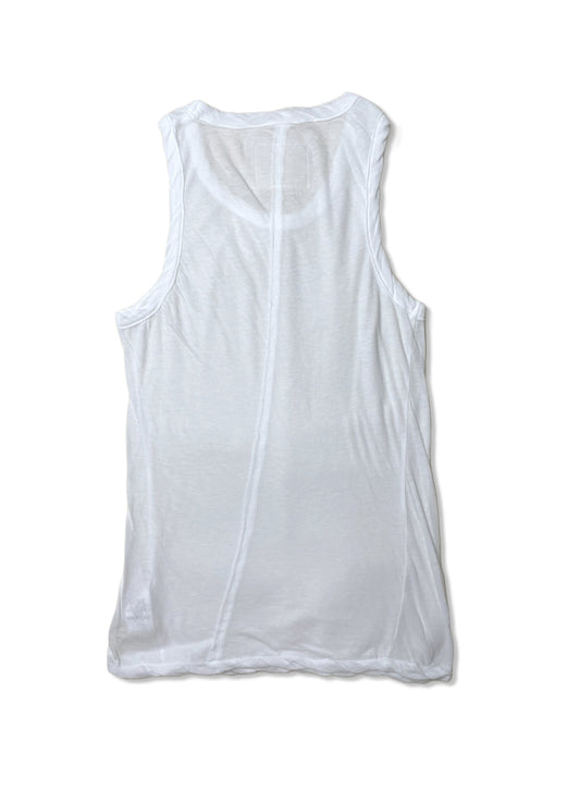 Hi-Soft Jersey, 851-380RE, Tank top, 55%cotton 45%nylon, WHITE