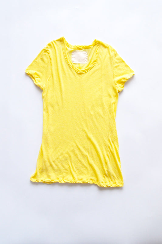 Hi-Soft Jersey, SS Crew T-shirts, BANANA, #851-381RE