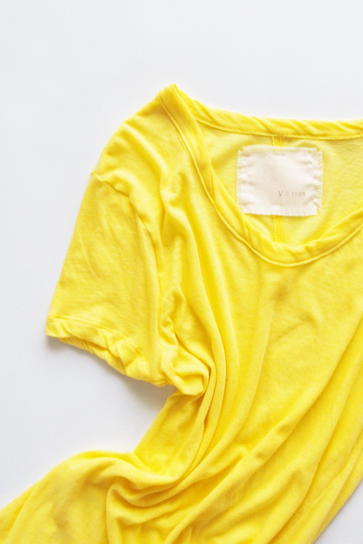 Hi-Soft Jersey, SS Crew T-shirts, BANANA, #851-381RE