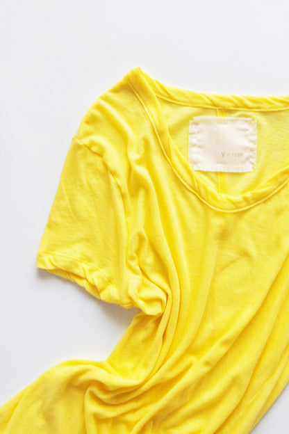 Hi-Soft Jersey, SS Crew T-shirts, BANANA, #851-381RE