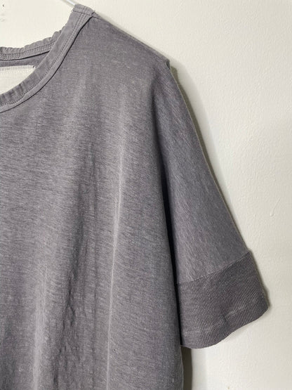 Hemp Jersey, Oversized SS Crew, 851-880, Hemp 100%, CHARCOAL, One Size Fits All