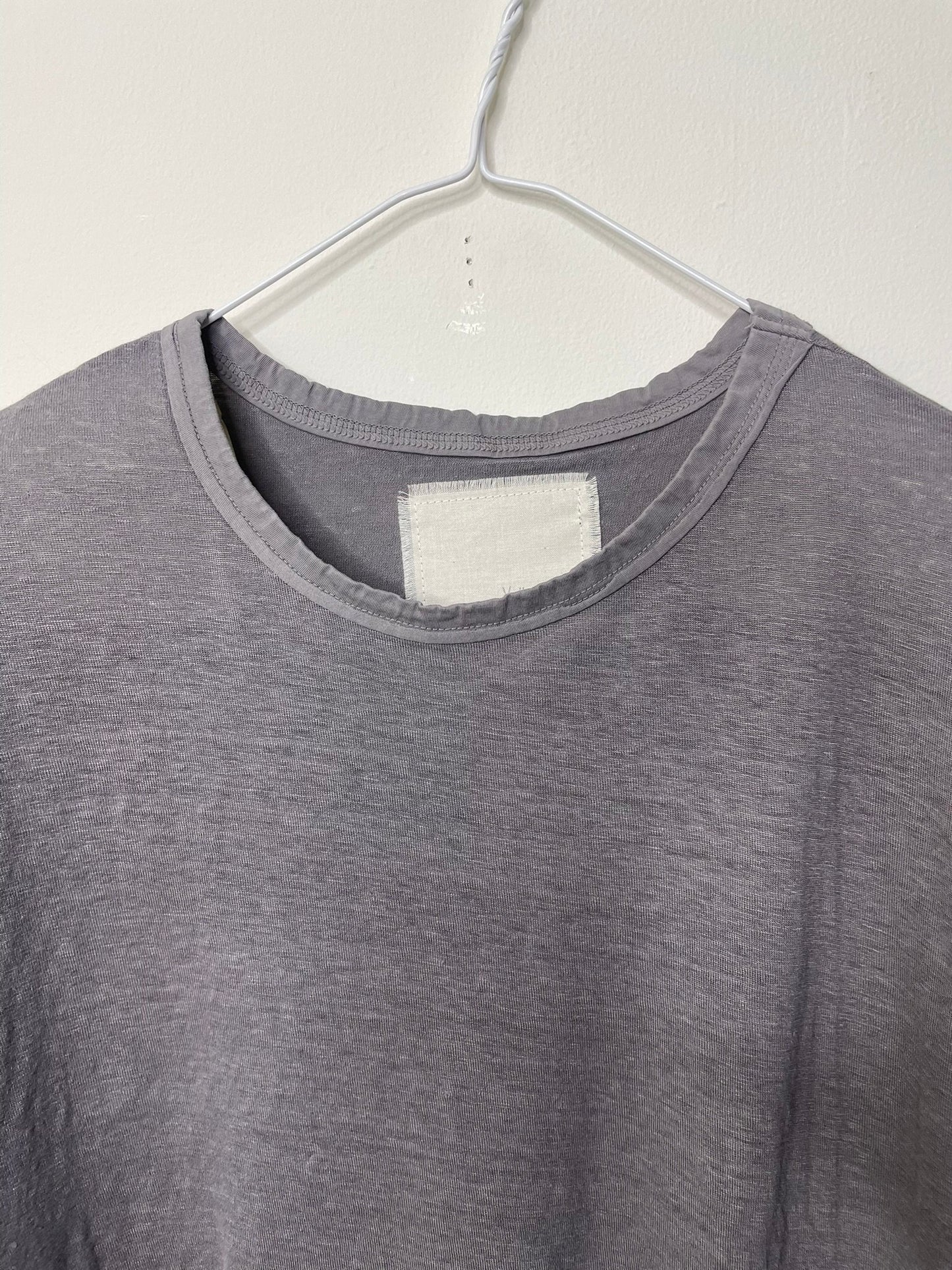 Hemp Jersey, Oversized SS Crew, 851-880, Hemp 100%, CHARCOAL, One Size Fits All