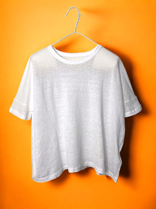 Hemp Jersey, Oversized SS Crew, 851-880, Hemp 100%, WHITE, One Size Fits All
