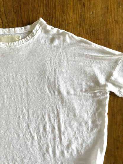 Hemp Jersey, Oversized SS Crew, 851-880, Hemp 100%, WHITE, One Size Fits All
