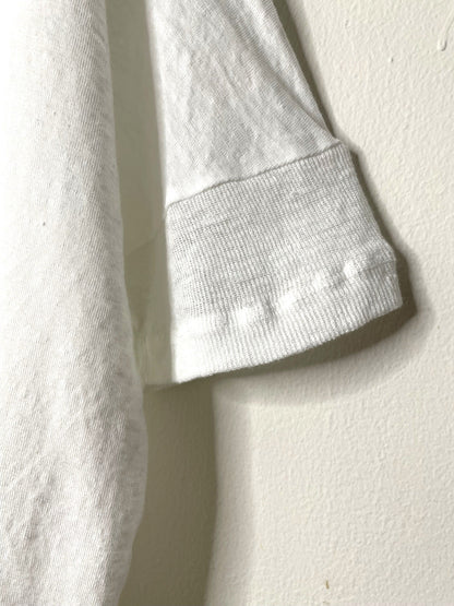 Hemp Jersey, Oversized SS Crew, 851-880, Hemp 100%, WHITE, One Size Fits All