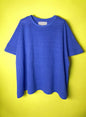 Hemp Jersey, Oversized SS Crew, 851-880, Hemp 100%, BLUE, One Size Fits All