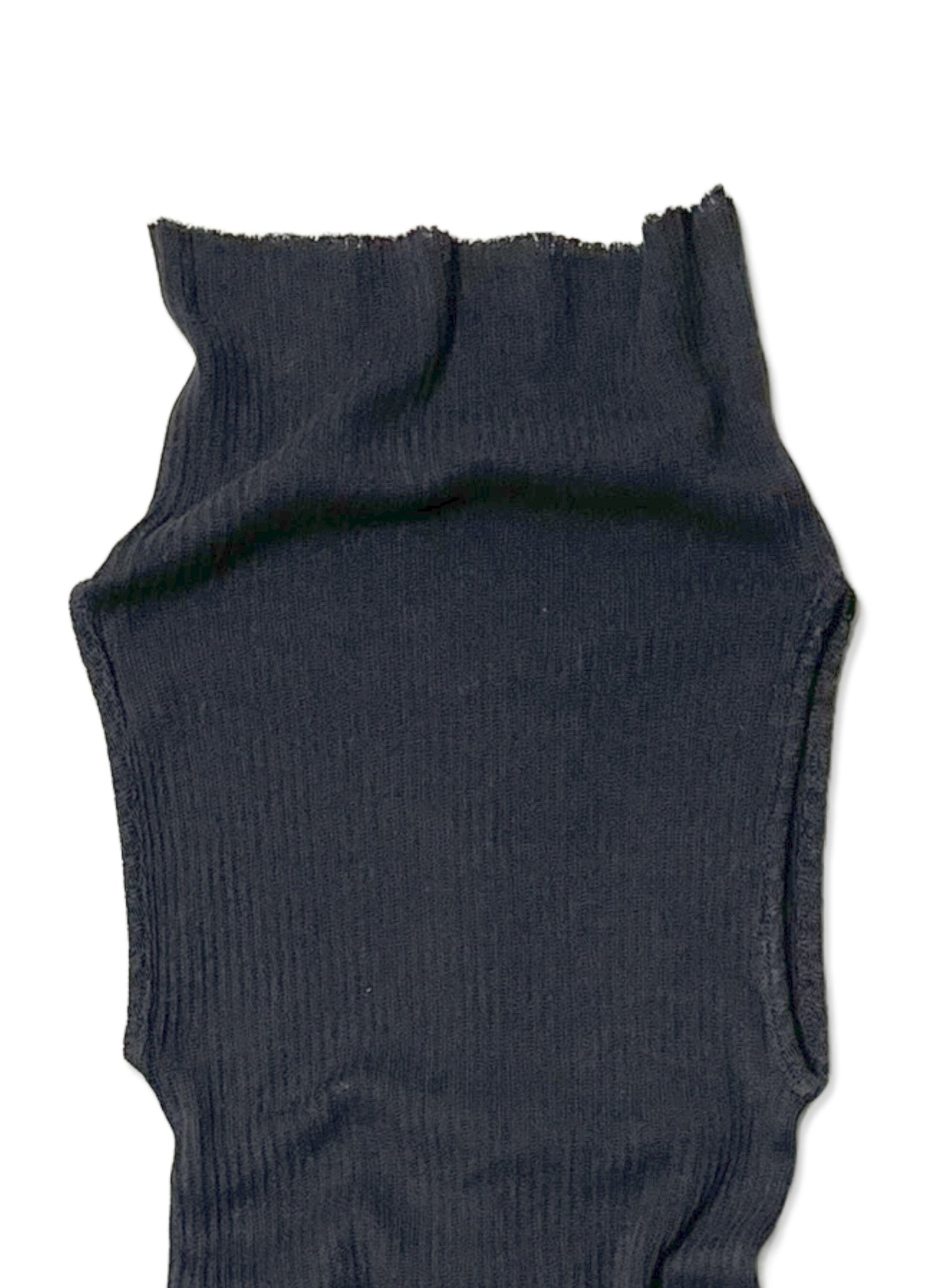 GAUZE RIB, BODY TUBE, 851-882 , 100%cotton, BLACK, OS