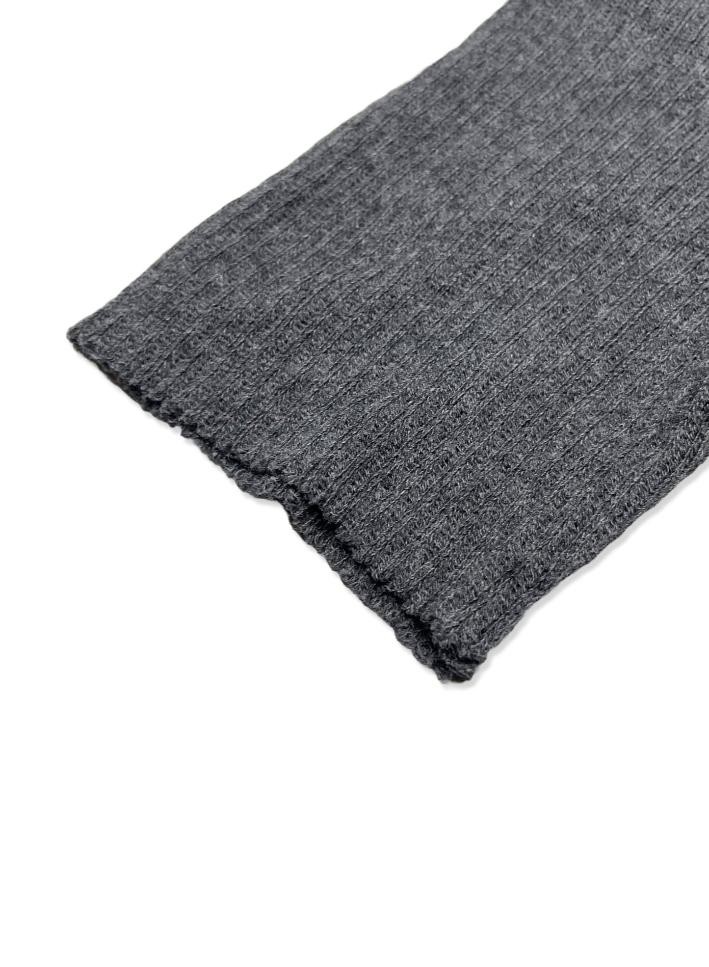 GAUZE RIB, SS CREW, 851-883, 100%cotton, CHARCOAL, OS