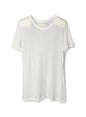 Hi-Soft Jersey, SS Crew  (Narrower neck) T-shirts, #851-884 , WHITE