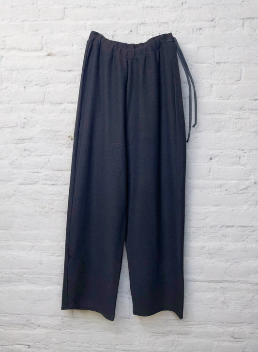COTTON MESH, PANTS, 851-889, cotton 55% Polyester 45%, BLACK, OS