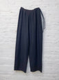 COTTON MESH, PANTS, 851-889, cotton 55% Polyester 45%, BLACK, OS