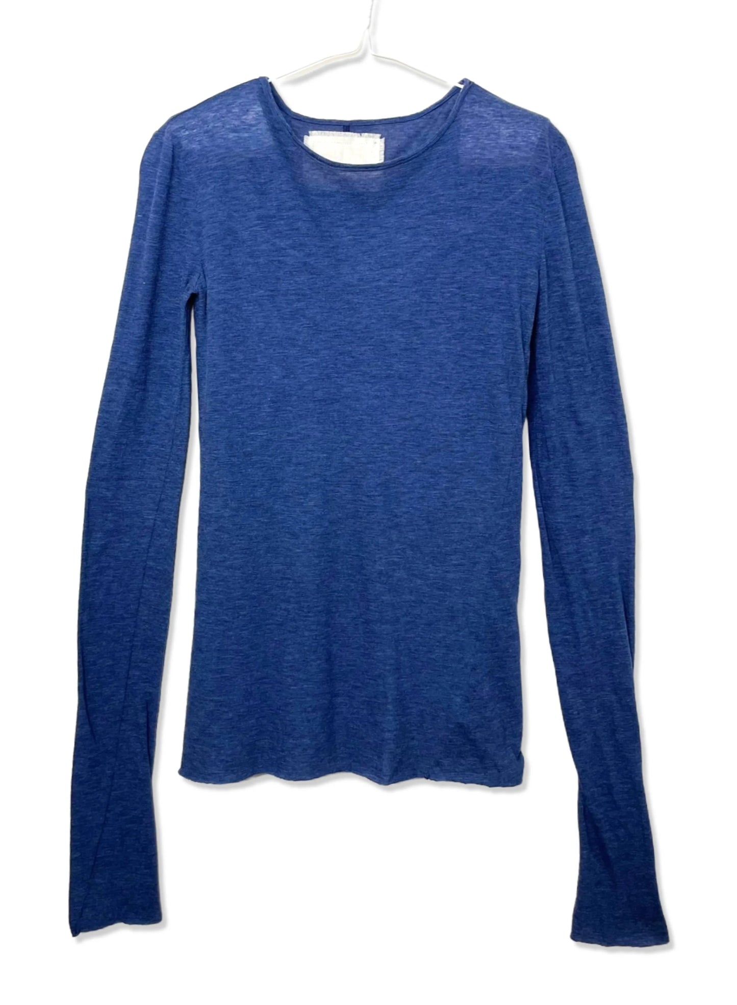 Hi-Soft Jersey . INNER LAYER LS CREW, 55%COTTON/45%NYLON, 852-904, NAVY