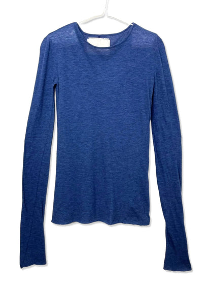 Hi-Soft Jersey . INNER LAYER LS CREW, 55%COTTON/45%NYLON, 852-904, NAVY