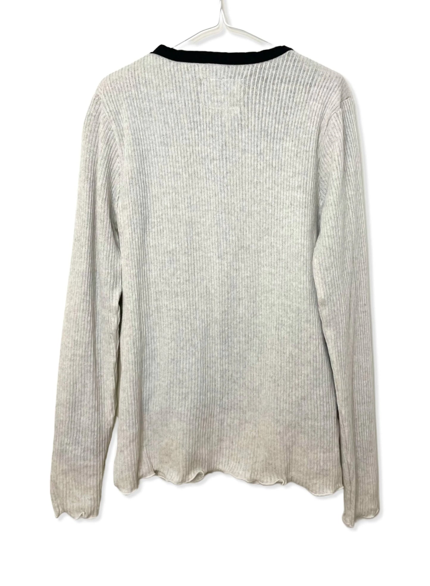 GAUZE RIB, 100%cotton, LS LAYER TOP, 852-914, OAT