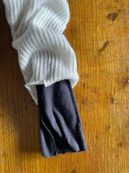 GAUZE RIB, 100%cotton, LS LAYER TOP, 852-914, OAT