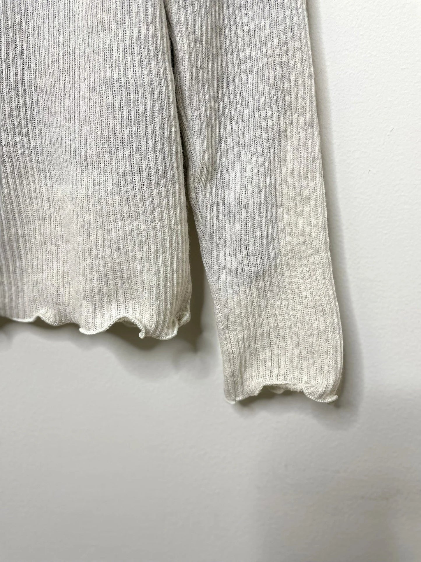 GAUZE RIB, 100%cotton, LS LAYER TOP, 852-914, OAT