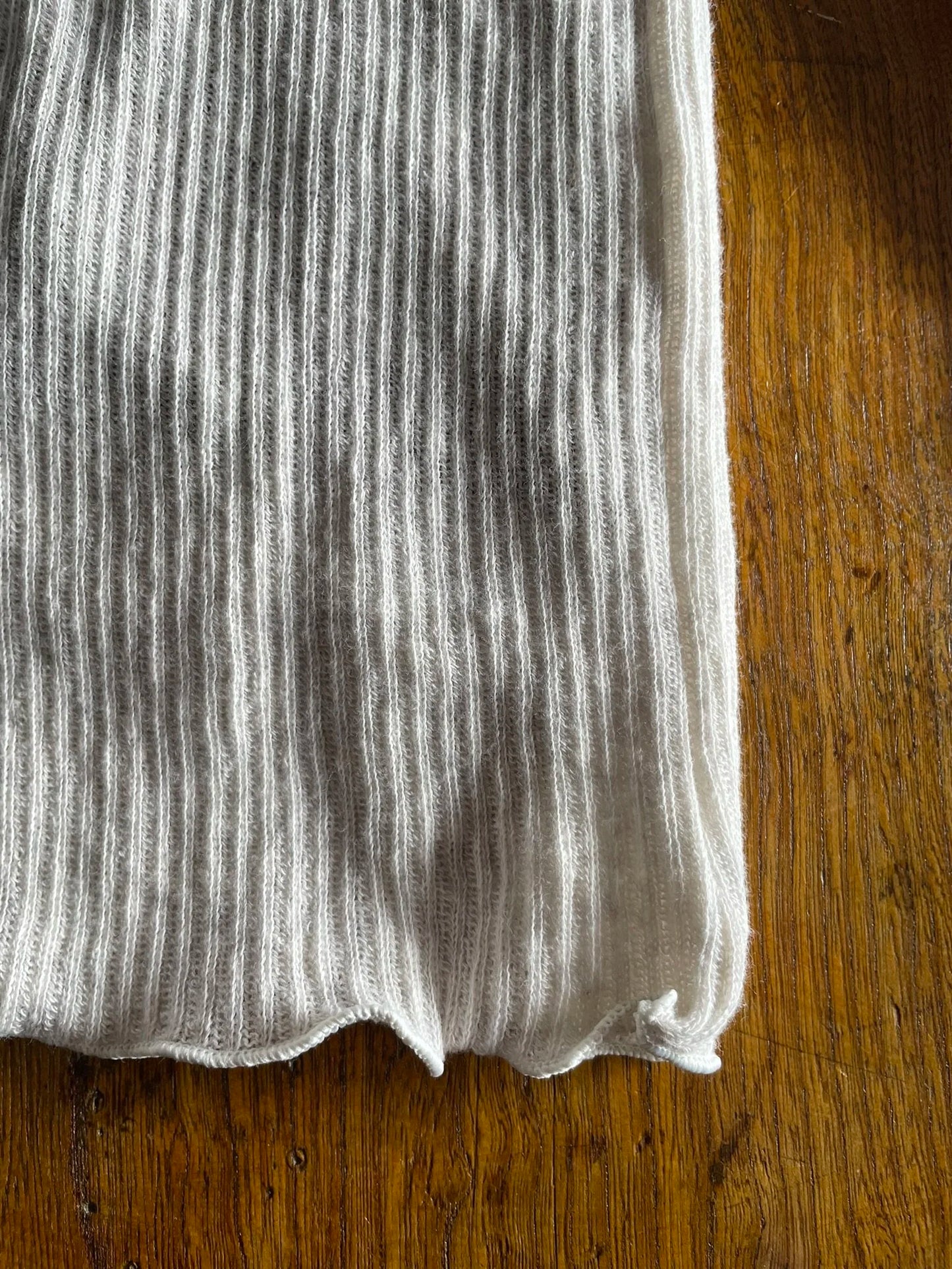 GAUZE RIB, 100%cotton, LS LAYER TOP, 852-914, OAT