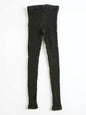 Hi-Soft Double Face, LEGGINGS, cotton55 nylon45, #871-511,  BLACK, ONE SIZE