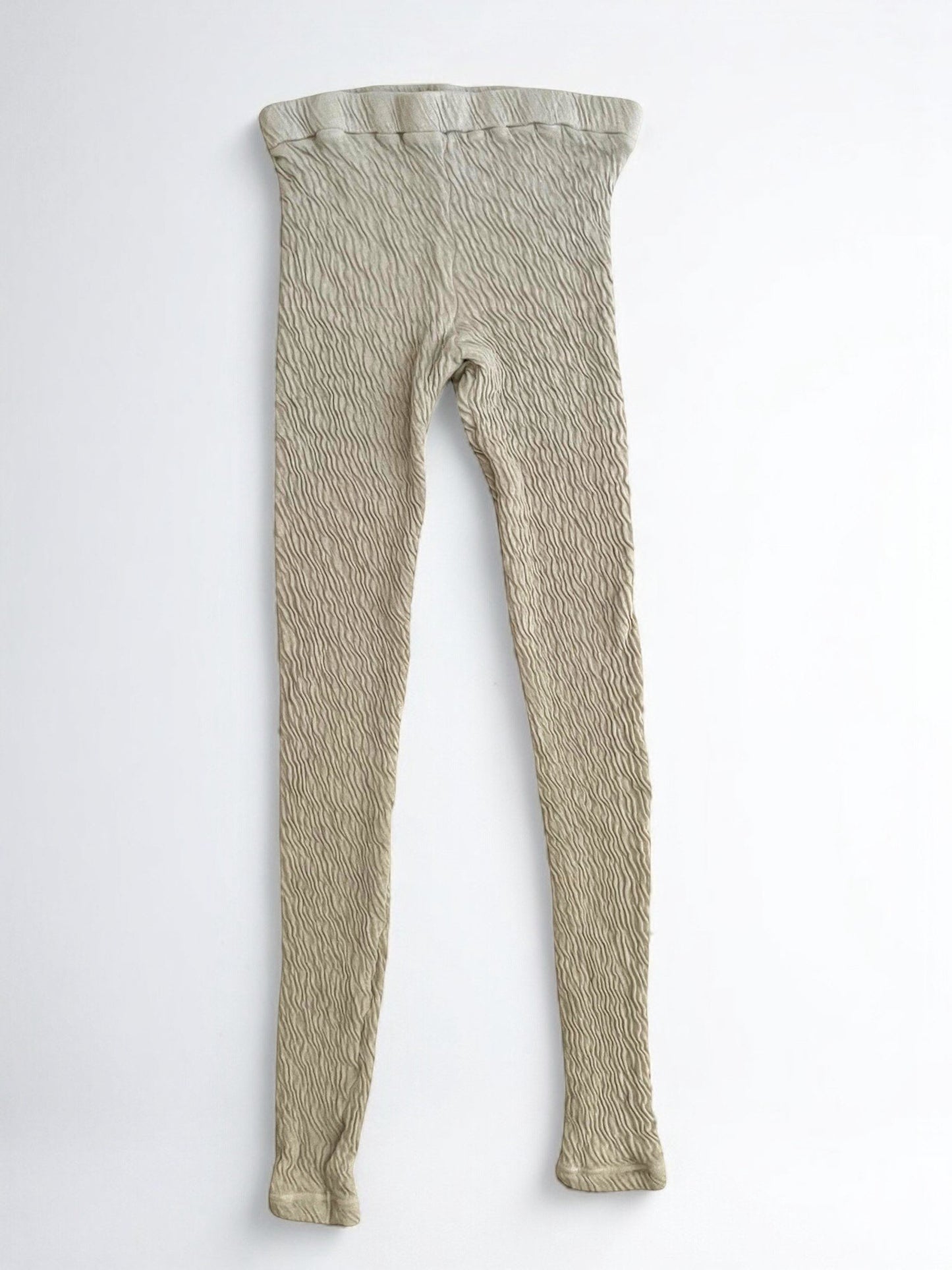 Hi-Soft Double Face, LEGGINGS, cotton55 nylon45, #871-511,  SAND KAHKI, ONE SIZE