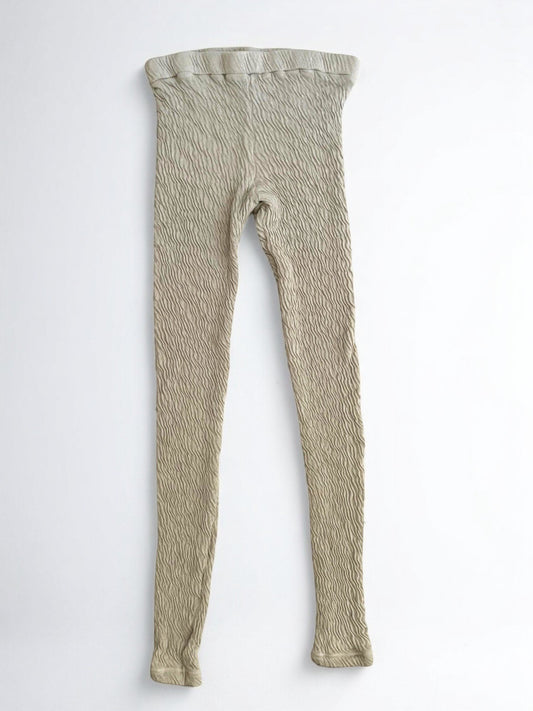 Hi-Soft Double Face, LEGGINGS, cotton55 nylon45, #871-511,  SAND KAHKI, ONE SIZE