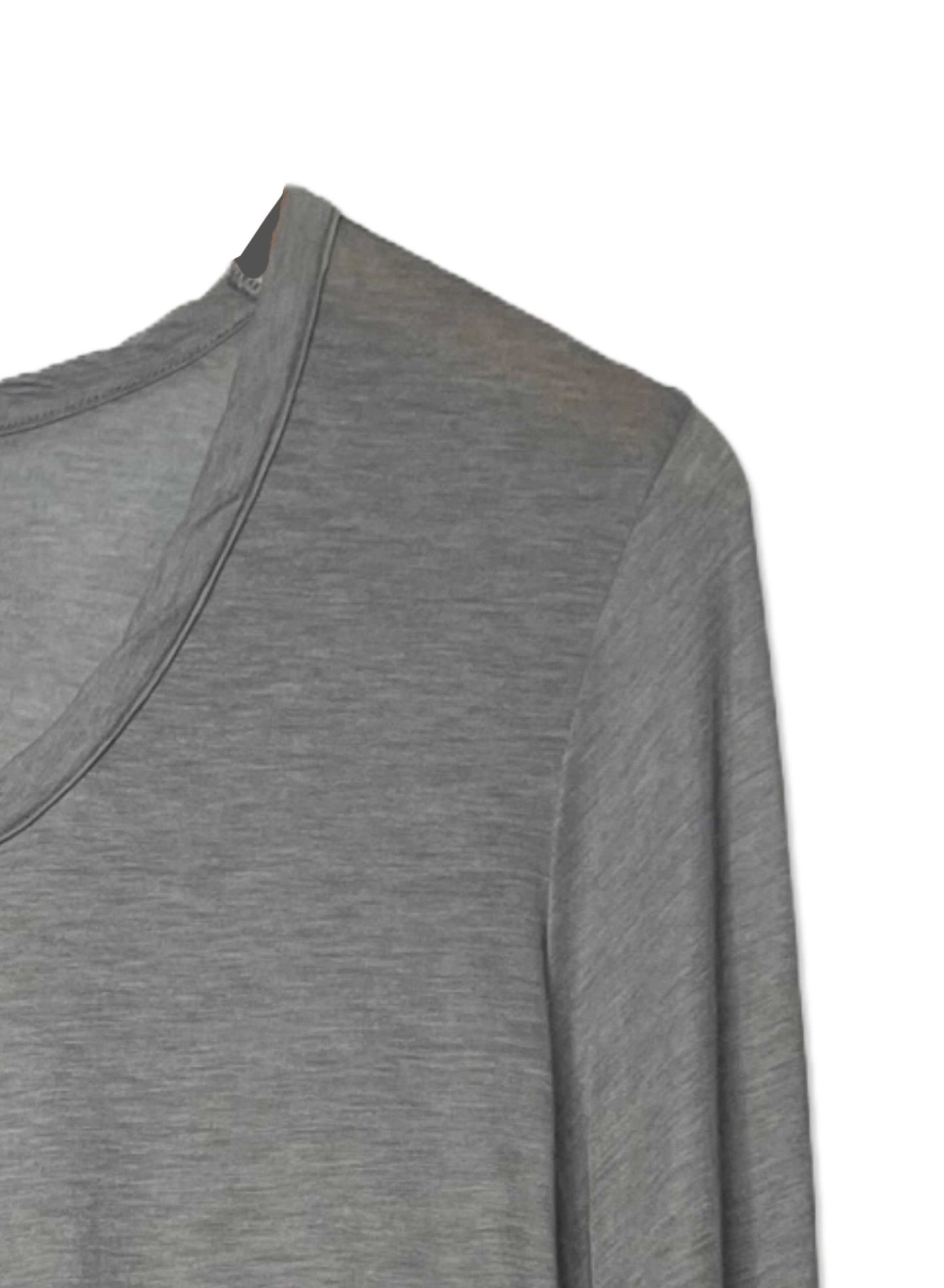 Hi-Soft Jersey, LS Crew T-shirts,  CHARCOAL, #872-566