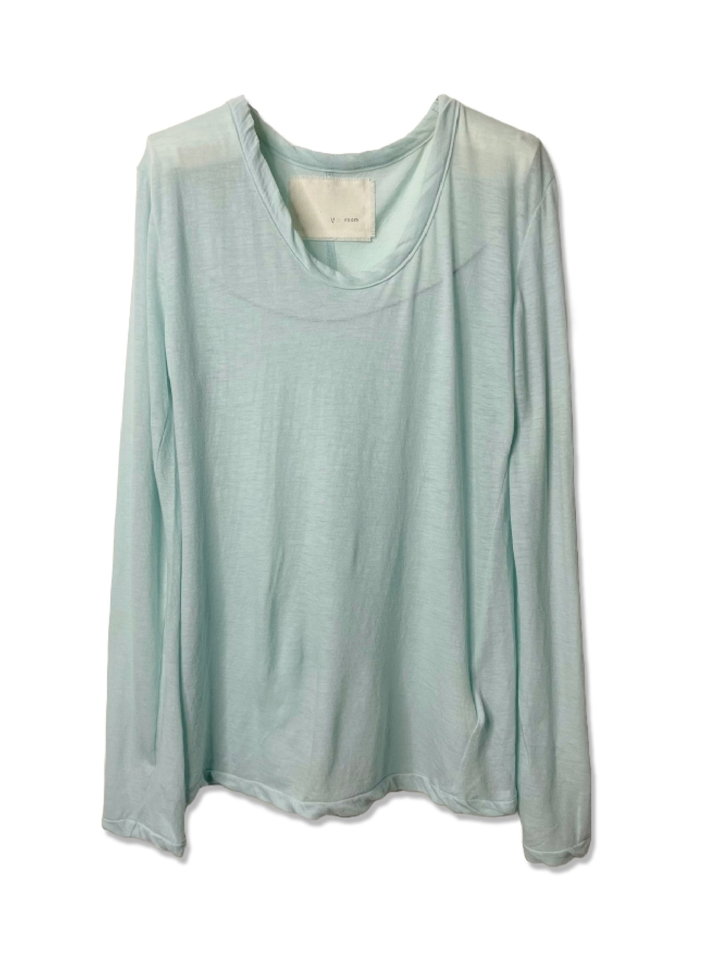 Hi-Soft Jersey, LS Crew T-shirts,  DUST MINT, #872-566
