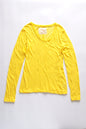 Hi-Soft Jersey, LS Crew T-shirts, BANANA,  #872-566
