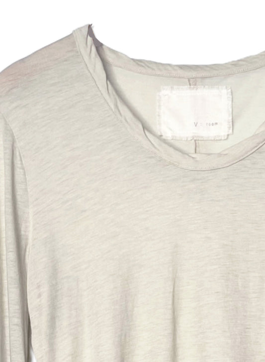 Hi-Soft Jersey, LS Crew T-shirts,  SAND KHAKI, #872-566