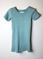 Cotton Cashmere Rib, SS Crew, #891-671, 90%cotton 10%cashmere, PEACOCK