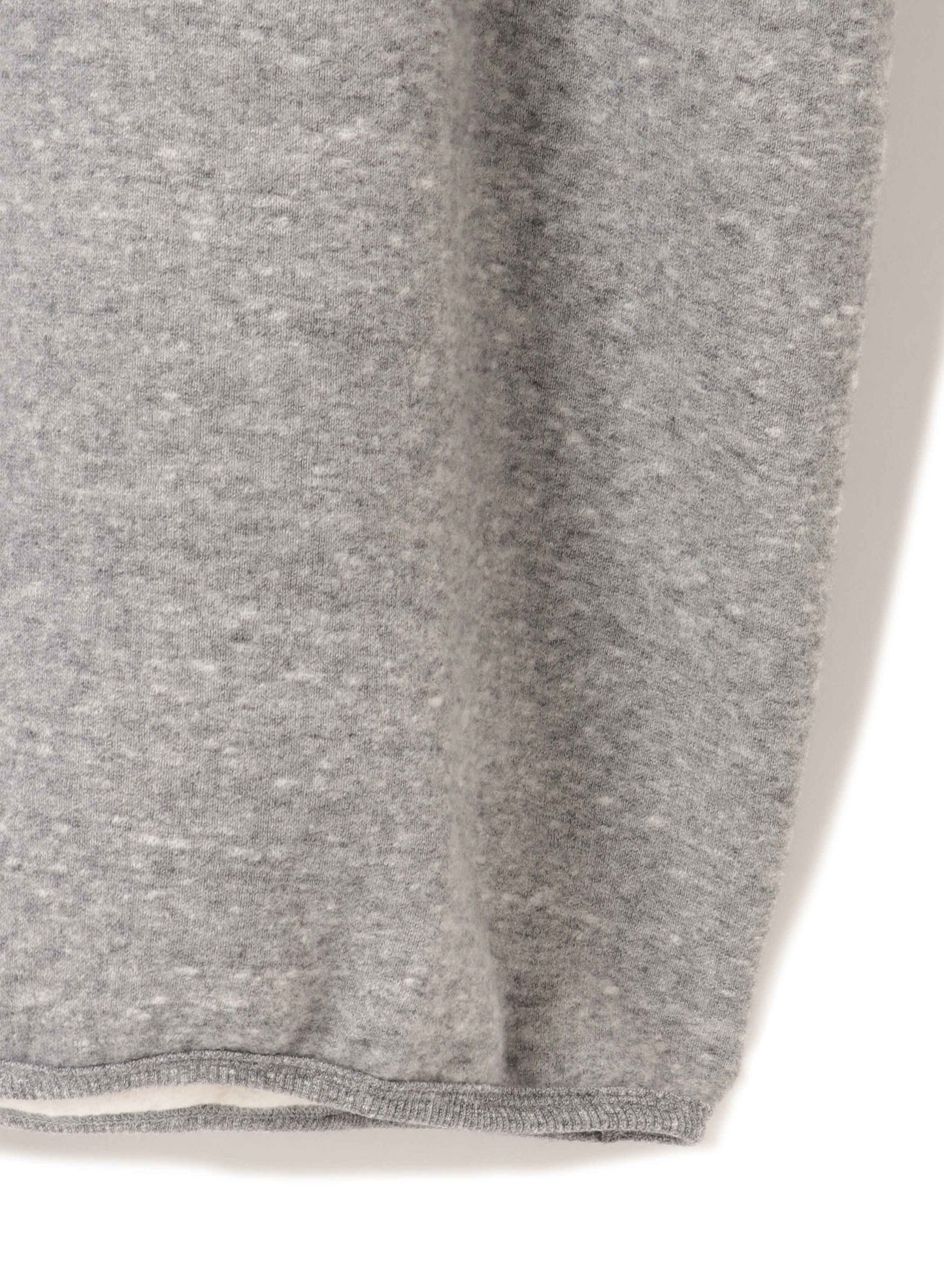 Cotton Tencel Brushed Fleece, LS Hooded Oversized Dress, #892-706, HT Charcoal