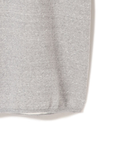 Cotton Tencel Brushed Fleece, LS Hooded Oversized Dress, #892-706, HT Grey