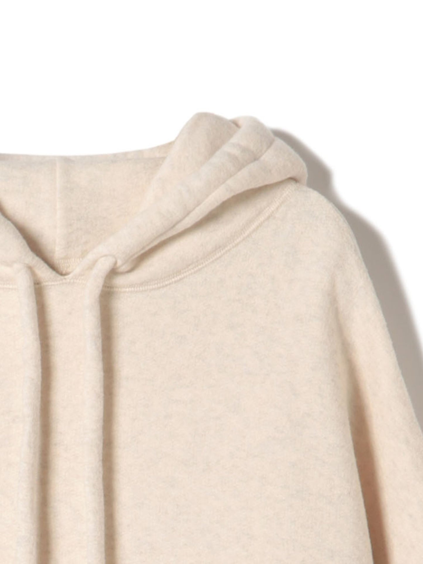 Cotton Tencel Brushed Fleece, LS Hooded Oversized Dress, #892-706, OAT